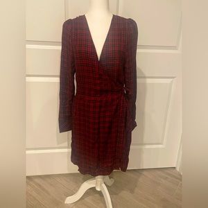 Plaid NWOT Red/Black Soft Flannel Dress by Sanctuary, Size 12